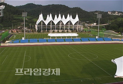  목포국제축구센타 전경 ⓒ 목포시