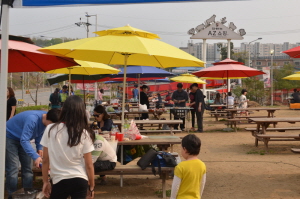  다하누 AZ쇼핑 바비큐장 판교. ⓒ 다하누