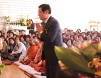 이용섭 의원은 무각사 봉축법회식에 참석했다. ⓒ 이용섭 의원실