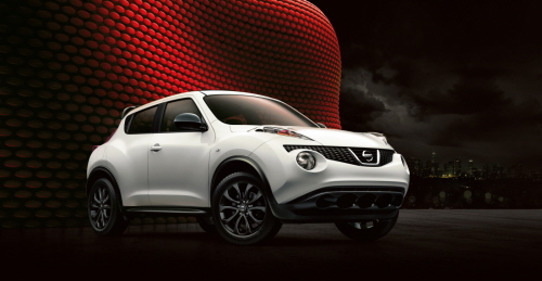 국내 최초로 선보이는 쥬크 미드나잇 에디션(JUKE Midnight Edition)은 쥬크 SV 모델에 차별화된 요소를 적용함으로써 보다 독특하고 다이내믹한 디자인을 구현했다. ⓒ 한국닛산