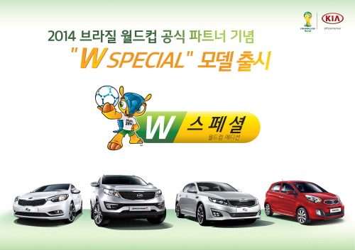  기아차는 'W 스페셜' 출시를 기념해 열악한 환경 속에서도 축구에 대한 열정을 간직하고 있는 꿈나무들을 발굴해 축구공 2014개를 지원하는 '유소년 축구 꿈나무 지원 프로젝트'도 이달 말부터 시행할 예정이다. ⓒ 기아자동차