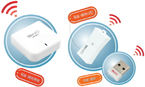  디지털존의 '위보' 공유기는 와이파이존 구축으로 데이터를 비용 걱정 없이 사용할 수 있는 제품이다. ⓒ 디지털존