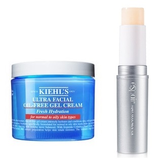  키엘 쿨링 수분 젤 크림(사진 좌), 에스쁘아 아쿠아 쿨링 스틱(사진 우). ⓒ 각사