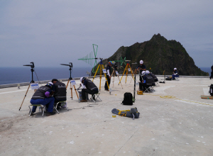  KCA는 독도 전파환경 측정 결과를 18일 공개했다. ⓒ KCA