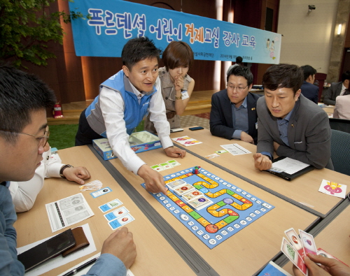  라이프플래너는 오는 9월까지 전국 보육원 및 방과후아카데미 50여곳, 2000여명의 어린이들 대상으로 경제 교육을 진행한다. ⓒ 푸르덴셜생명