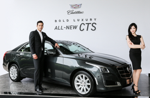  올 뉴 CTS는 CTS의 3세대 모델이자 국내시장 재도약을 선언한 캐딜락 브랜드의 야심작으로,  동급 최대 크기의 차체 및 최고 수준의 엔진 성능을 갖췄다. ⓒ GM코리아