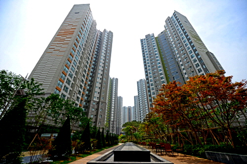  '네오컬쳐시티'와 '고척돔구장' 개발로 호재가 예상되고 있는 개봉 푸리지오 전경. ⓒ 대우건설