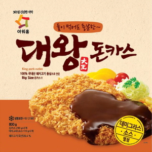  아워홈 대왕돈카스. ⓒ 아워홈