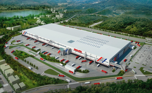  홈플러스 안성 물류서비스센터 조감도. ⓒ 홈플러스