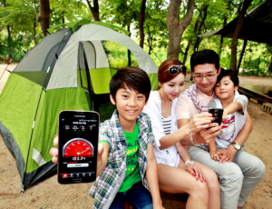  SK텔레콤은 전국망 수준의 넓은 서비스 지역을 확보함에 따라 '광대역 LTE-A' 이용자 조기 확대를 기대했다. ⓒ SK텔레콤