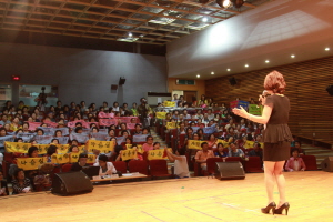  씨앤앰은 6기 우리동네 명가수 선발전을 지난 20일 서울 송파구 청소년수련관에서 진행했다. ⓒ 씨앤앰