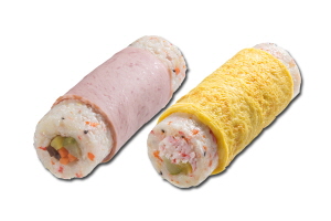  미니스톱 초밥콘셉트 말이주먹밥 2종. ⓒ 미니스톱