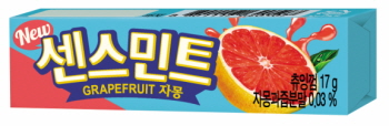  오리온 과일껌 '센스민트 자몽맛'. ⓒ 오리온