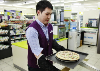  CU 즉석피자. ⓒ BGF리테일