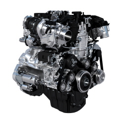  재규어 랜드로버가 자체 제작한 고성능, 고효율 프리미엄 인제니움 엔진은 내년 선보일 재규어 최초 C/D 세그먼트 스포츠 세단 XE에 탑재될 계획이다. Ⓒ 재규어 랜드로버 코리아