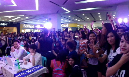  미얀마에서 열린 골든 웨이브 페스티벌 예선전 모습. ⓒ 포스코건설