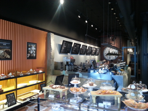  카페베네 美 뉴욕 메디슨스퀘어파크점 내부 전경. ⓒ 카페베네