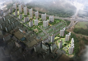  청주 호미지구 우미린 조감도. ⓒ 우미건설