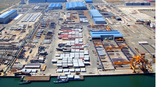 순천 율촌산단에 자리한 대우조선 계열 삼우중공업 공장 전경. ⓒ삼우중공업.