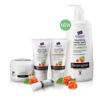  뉴트로지나 노르딕 베리 라인 5종. ⓒ 뉴트로지나