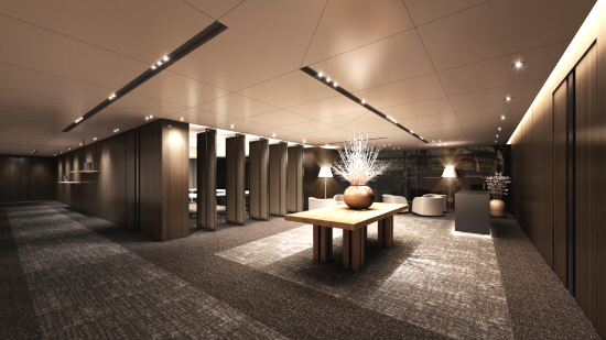  더 플라자가 각종 연회 행사와 하우스 웨딩의 '메카'로 다시 태어난다. 더 플라자 연회장 로비 전경. ⓒ 더 플라자