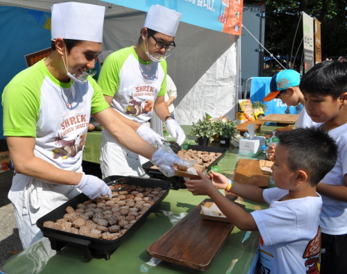 CJ제일제당이 '투니버스 아이런' 행사를 협찬했다. ⓒ CJ제일제당