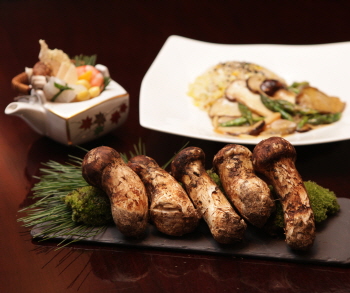 인터컨티넨탈 아시안 라이브 자연 송이 프로모션. ⓒ 인터컨티넨탈