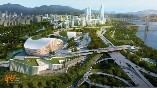 구리월드디자인시티(GWDC) 조감도. &copy; 구리시